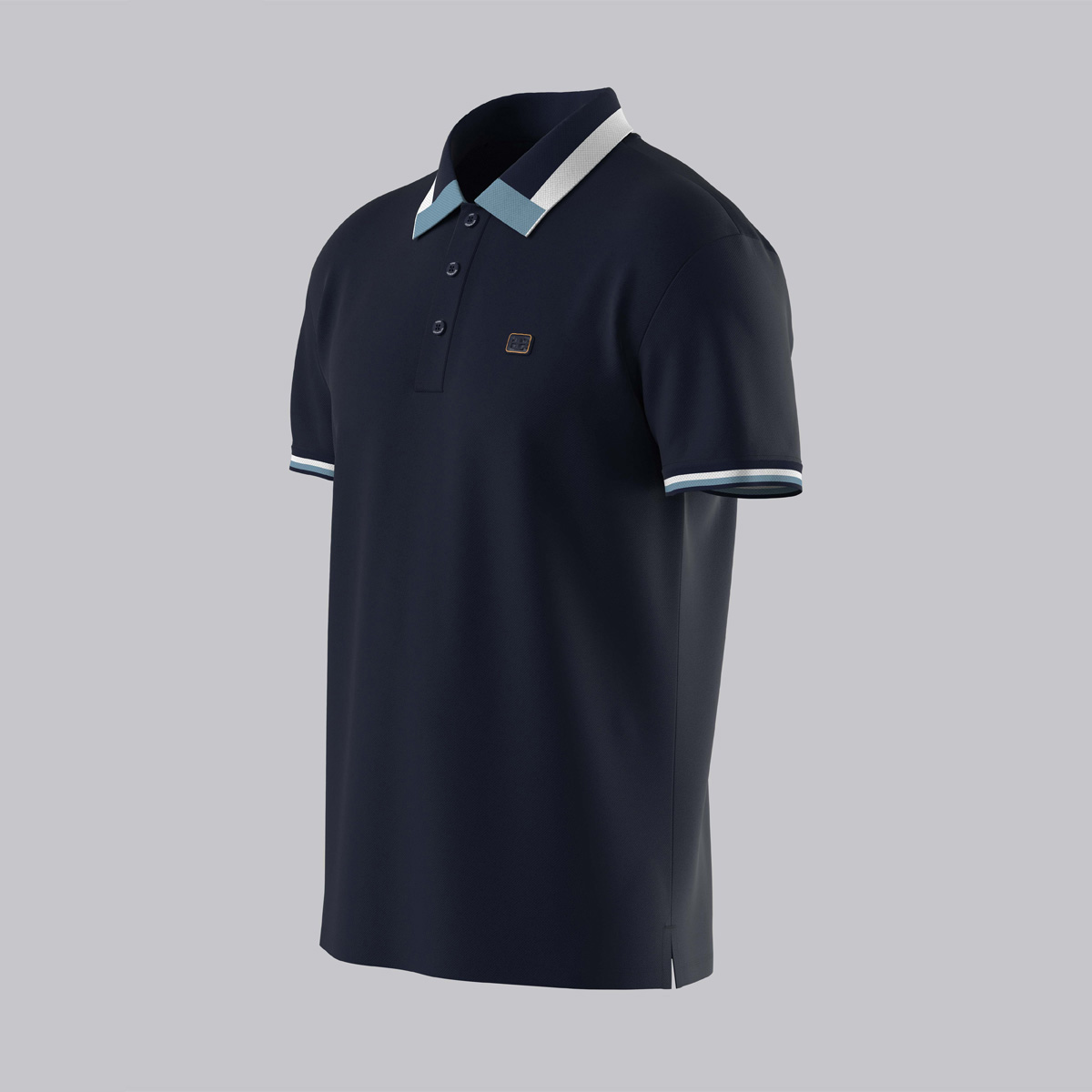 Picture of TORR Navy Performance Polo