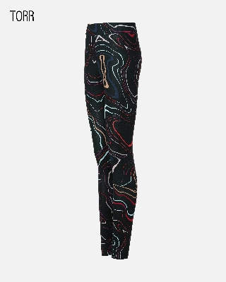 Picture of TORR BLACK MULTI AOP Women's Leggings