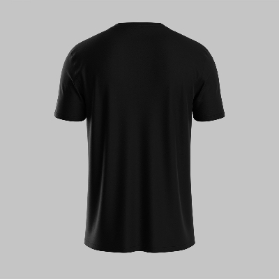 Picture of TORR Black Men's Activewear T-shirt
