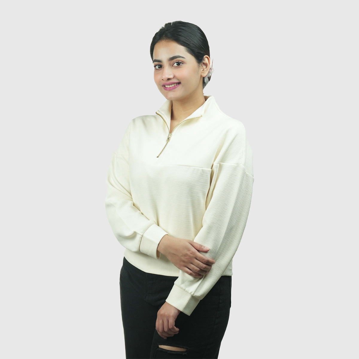 Picture of TORR Oil Green Women's Sweatshirt