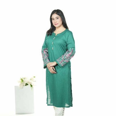 Picture of TORR GREEN Ethnic Wear (01 Piece Kurti)