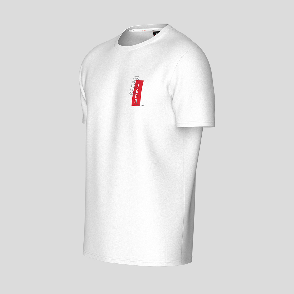 Picture of TORR White Men's  T-shirt