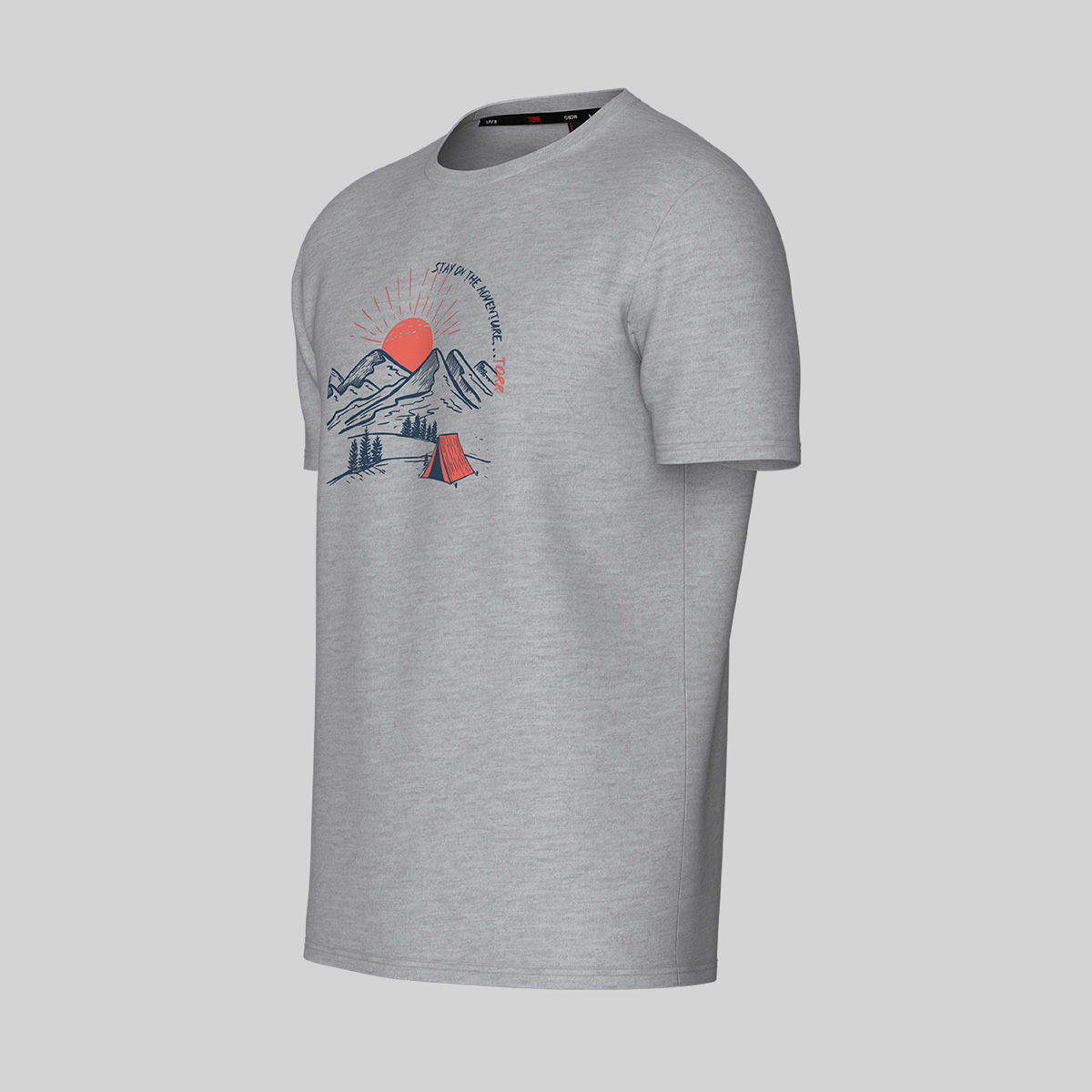 Picture of TORR Grey Men's T-shirt