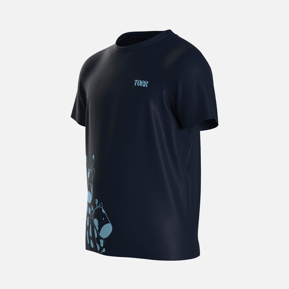 Picture of TORR Navy Girl's T-shirt