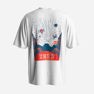 Picture of TORR Sky Way Drop Shoulder T-shirt