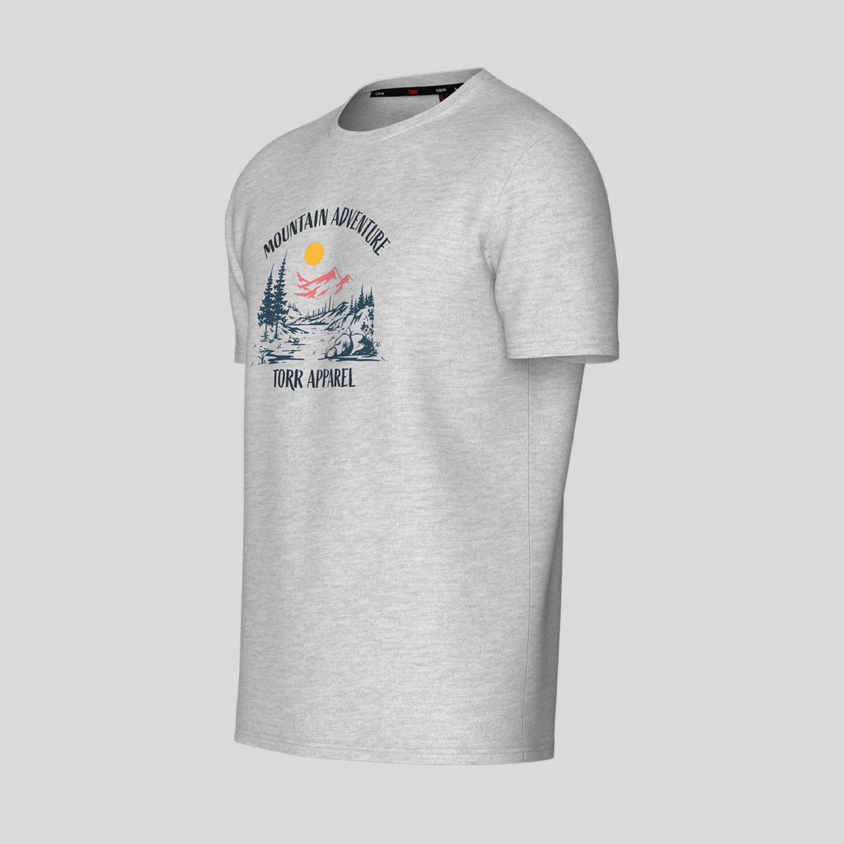 Picture of TORR Light Grey Men's  T-shirt