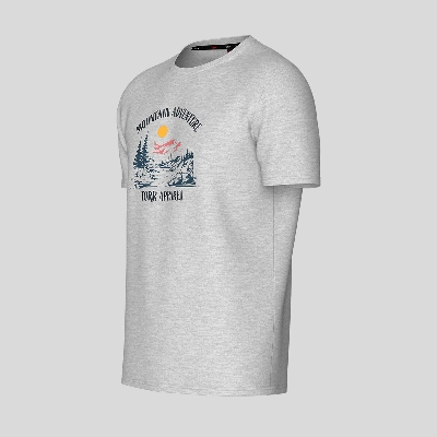 Picture of TORR Light Grey Men's  T-shirt
