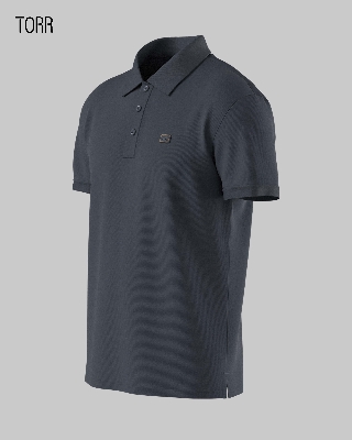 Picture of TORR Dark Grey Performance Polo