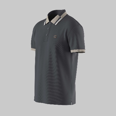 Picture of TORR Dark Grey Performance Polo