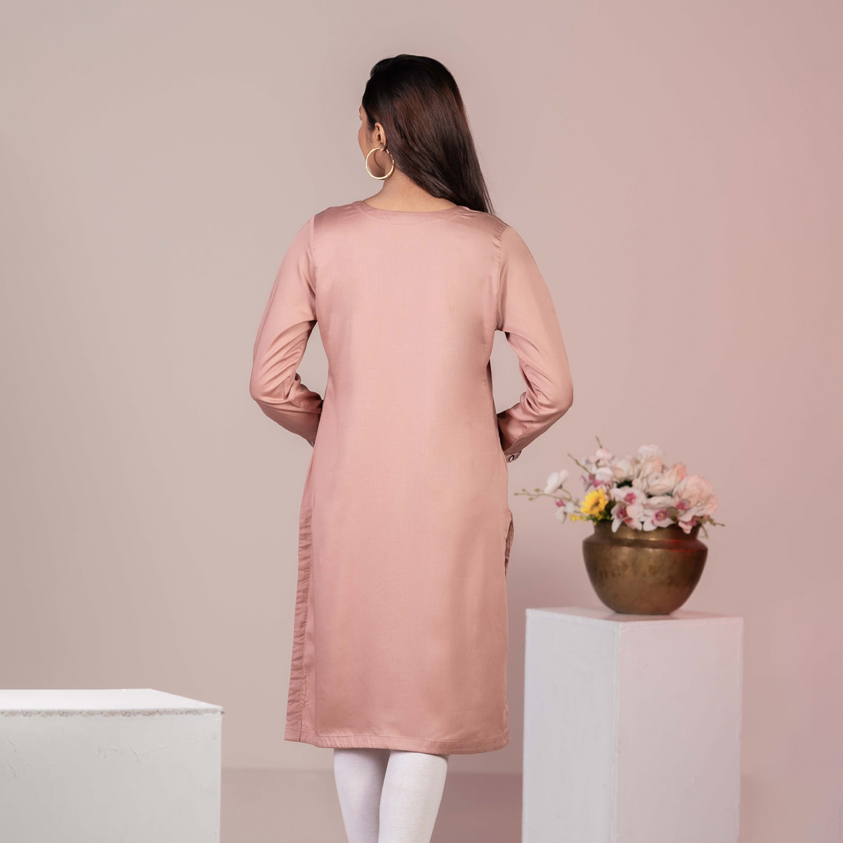 Picture of TORR  Ash Rose Ethnic Wear (01 Piece Kurti)