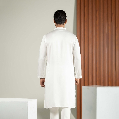 Picture of TORR White Men's Panjabi