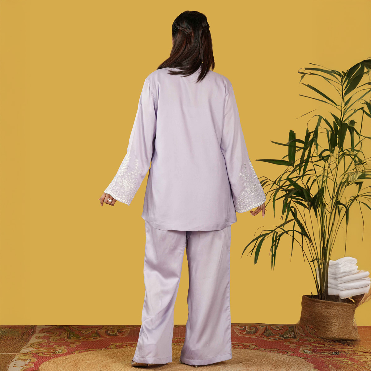 Picture of TORR Lavender Women's Co-Ord Set