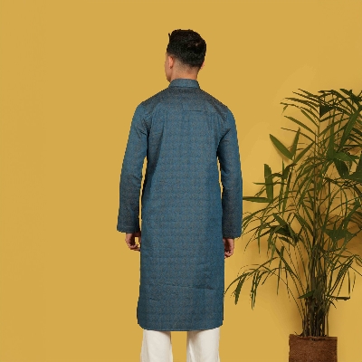 Picture of TORR Blue Men's Panjabi