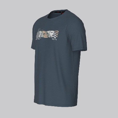 Picture of TORR Navy Men's Activewear T-shirt