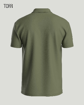 Picture of TORR Deep Green Technical Polo