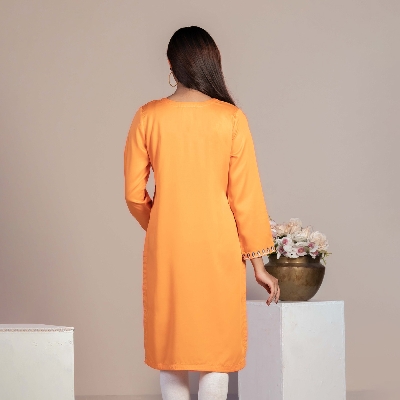 Picture of TORR Tangerine Ethnic Wear (01 Piece Kurti)