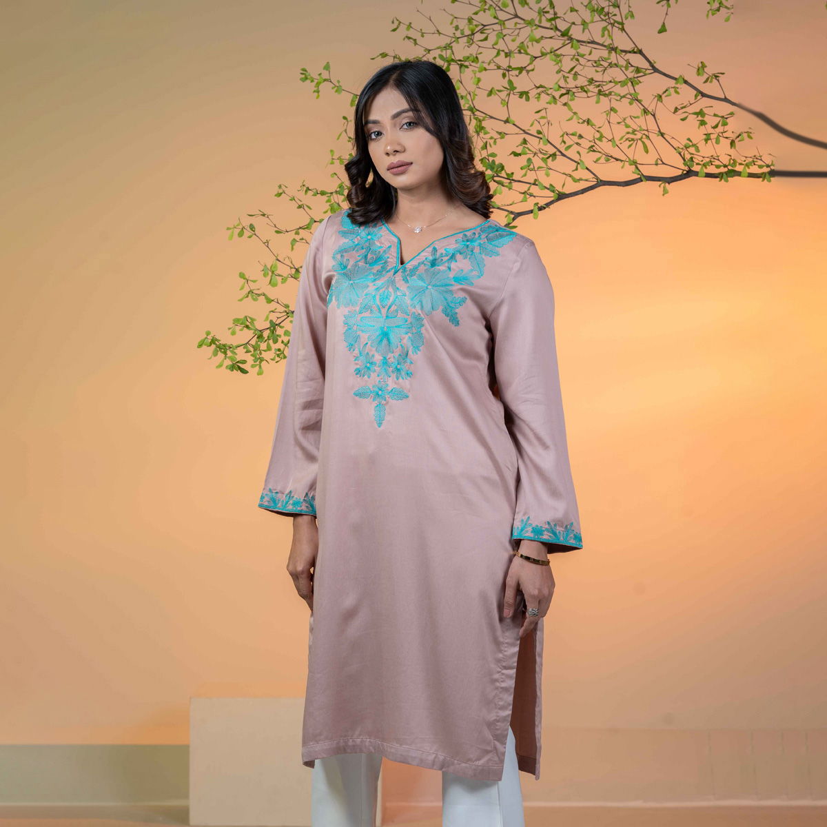 Picture of TORR  Ash Rose Ethnic Wear (01 Piece Kurti)