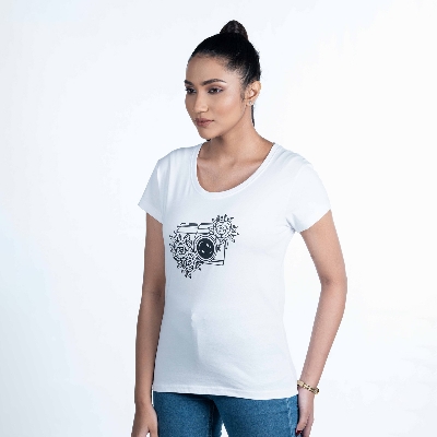 Picture of TORR White Women's T-shirt