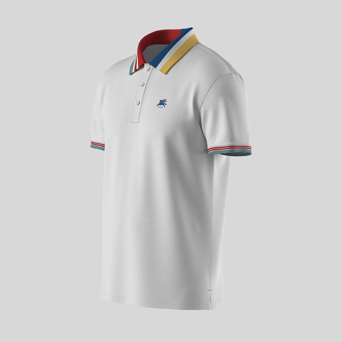 Picture of TORR White Performance Polo