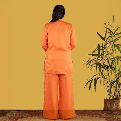 Picture of TORR Tangerine Women's Co-Ord Set