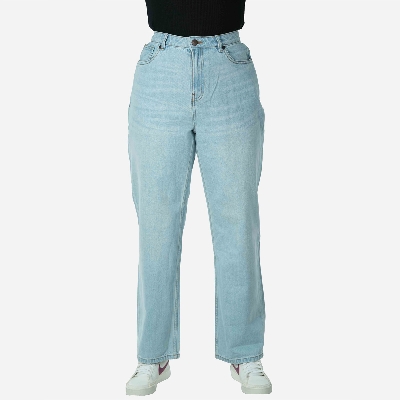 Picture of TORR Sky Blue Women's Denim Pant