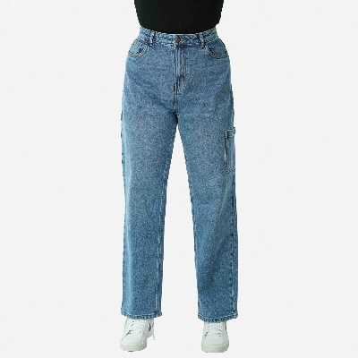 Picture of TORR Blue Women's Denim Pant