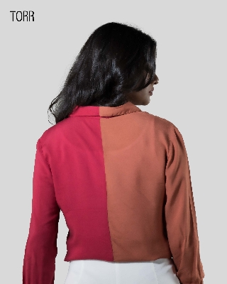 Picture of TORR BROWN/ROSE Women's Shirt