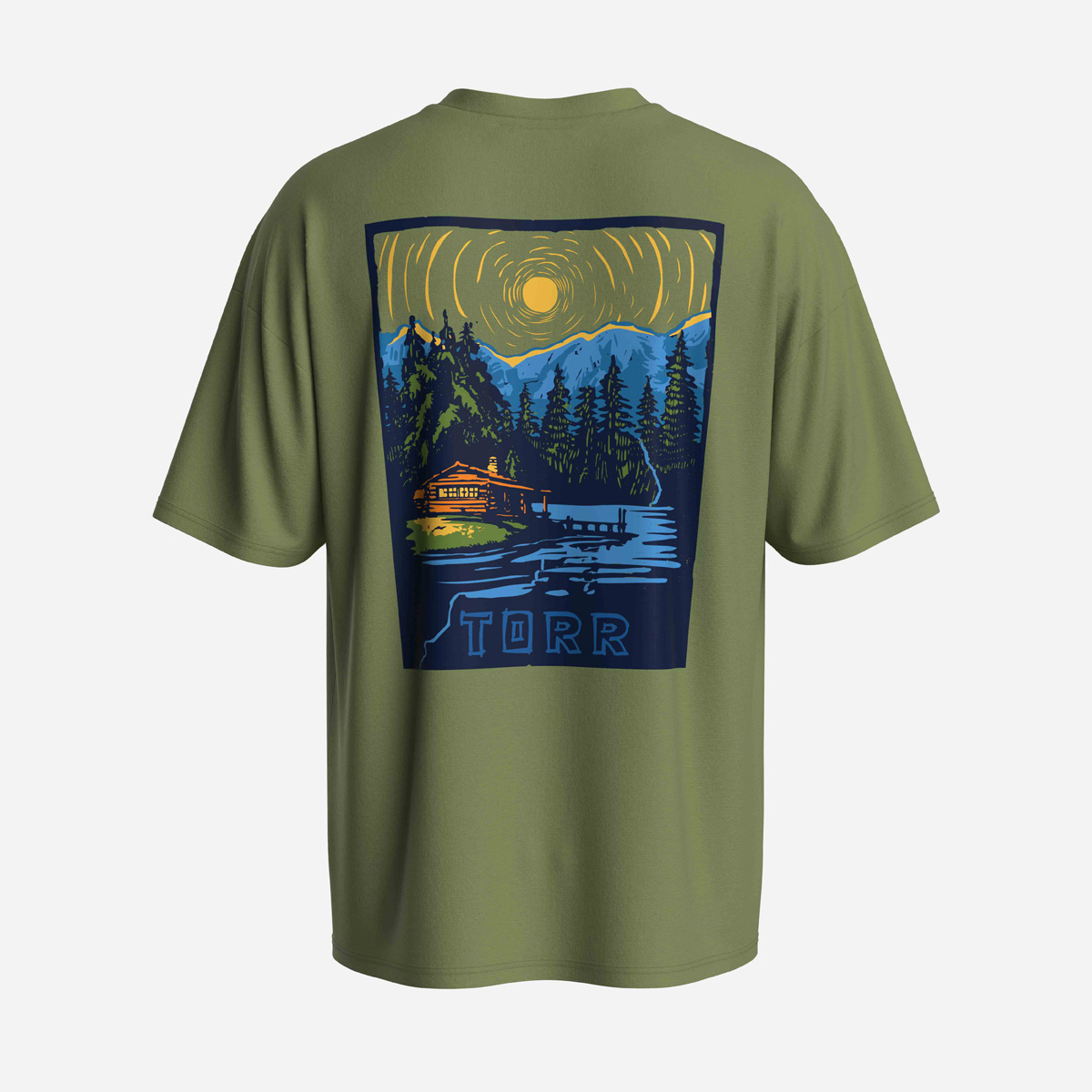 Picture of TORR Pista Drop Shoulder T-shirt