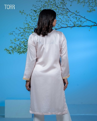 Picture of TORR  Pink Dog Wood Ethnic Wear (01 Piece Kurti)