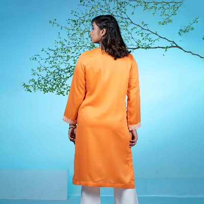 Picture of TORR  Tangerine Ethnic Wear (01 Piece Kurti)