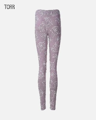 Picture of TORR LT PURPLE AOP Women's Leggings