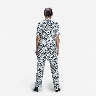 Picture of TORR Black-2 AOP Women's Sleepwear