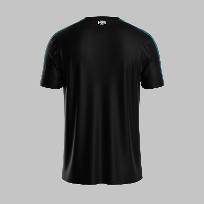Picture of TORR Black Men's Activewear T-shirt