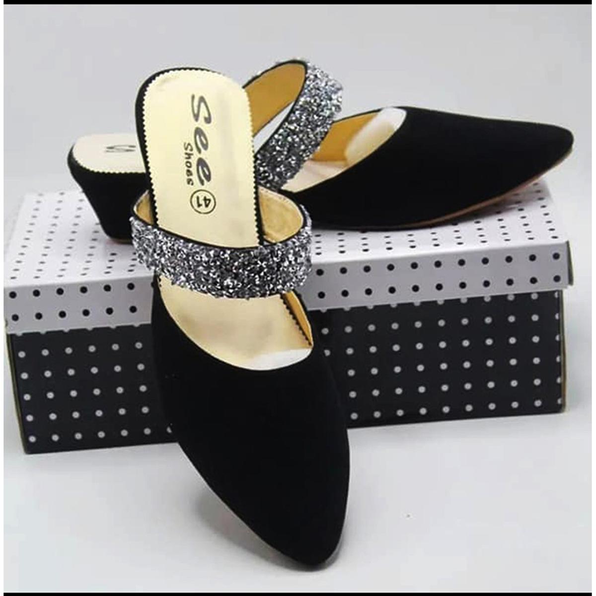Picture of New Fashionable Stylish High Balance Heel shoes for Women