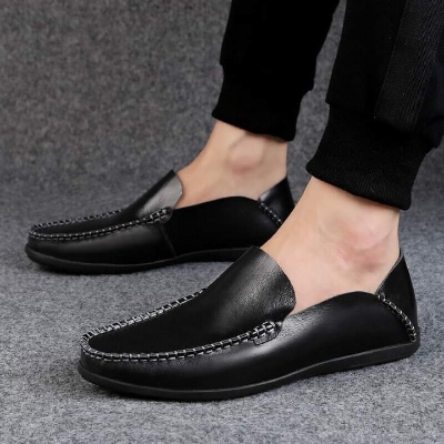 Picture of Men's Solid Color Casual Loafer Shoes Everyday Wear Casual Loafer Shoe