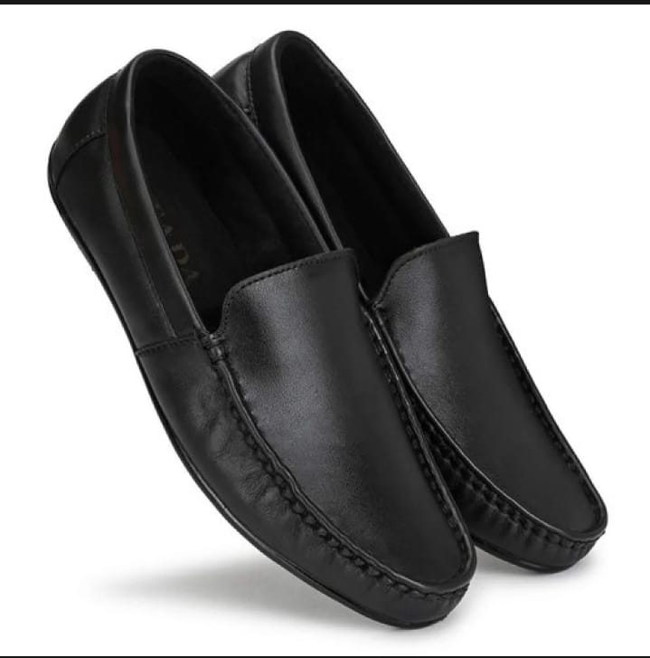 Picture of Men Shoes Luxury Trendy  Casual Slip on Formal Loafers Men  Black Male Driving Shoes