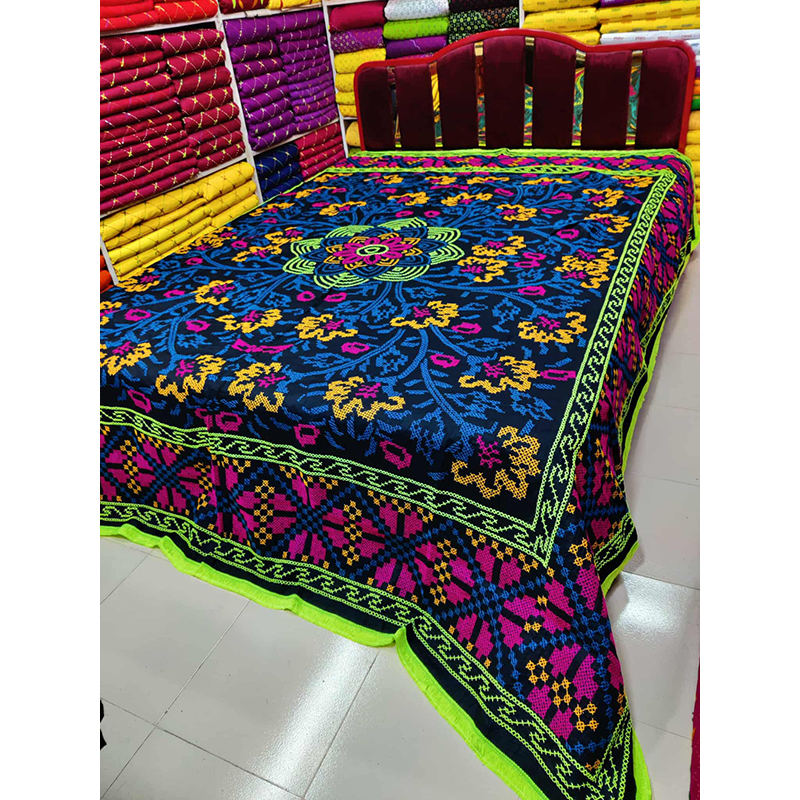 Picture of Comfortable Bagan Bilash Nokshi Katha - Design-2 - Size: 7/8 Feet