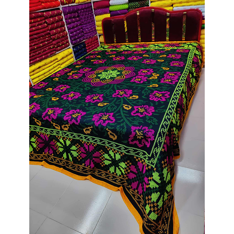Picture of Comfortable Bagan Bilash Nokshi Katha - Design-3 - Size: 7/8 Feet