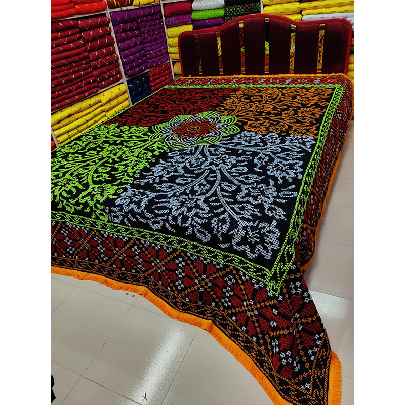 Picture of Comfortable Bagan Bilash Nokshi Katha - Design-5 - Size: 7/8 Feet