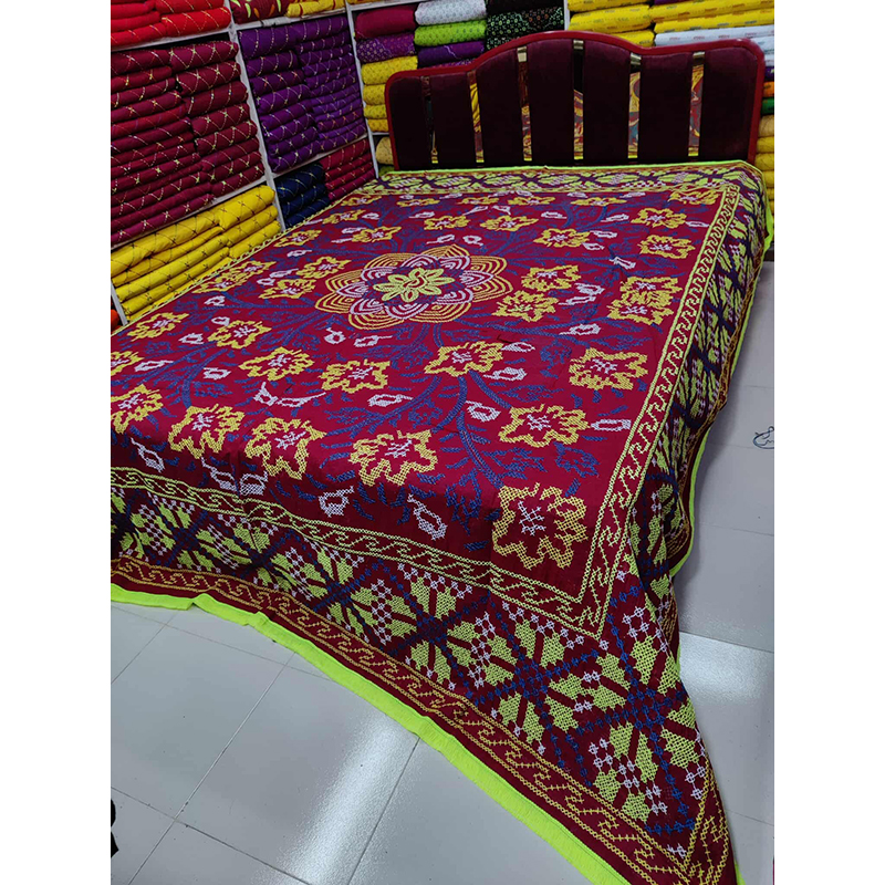 Picture of Comfortable Bagan Bilash Nokshi Katha - Design-8 - Size: 7/8 Feet