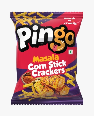 Picture of Pingo Masala Corn Stick Crackers Chips 15g