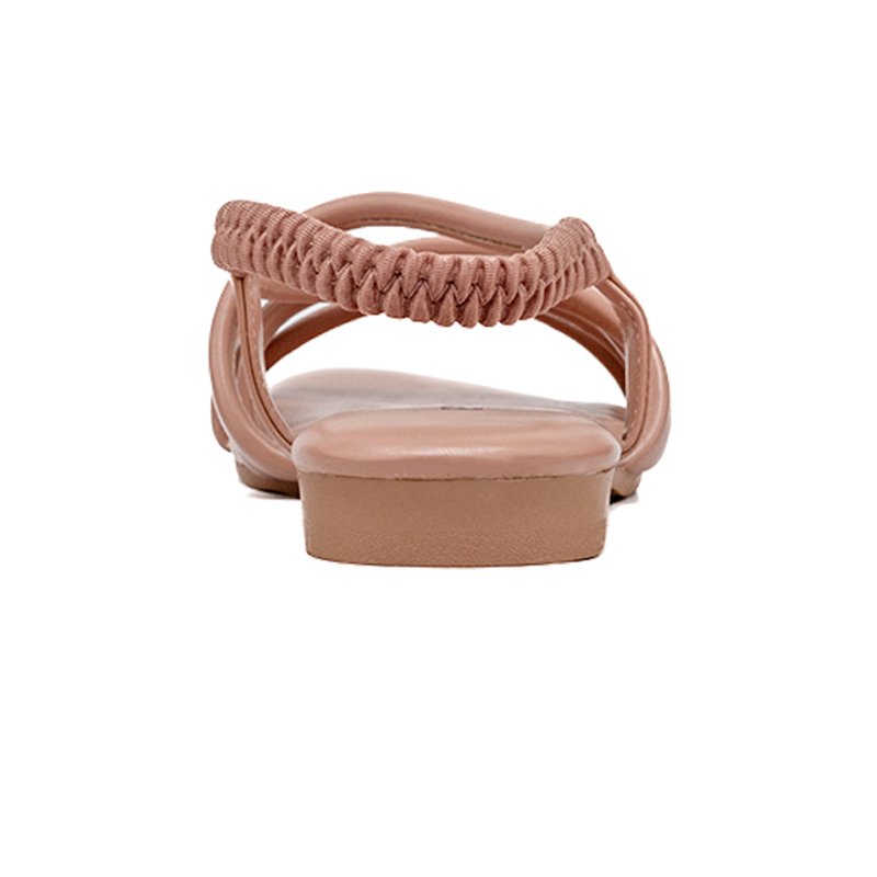 Picture of Ladies Open Flats - Sandal - Camellia