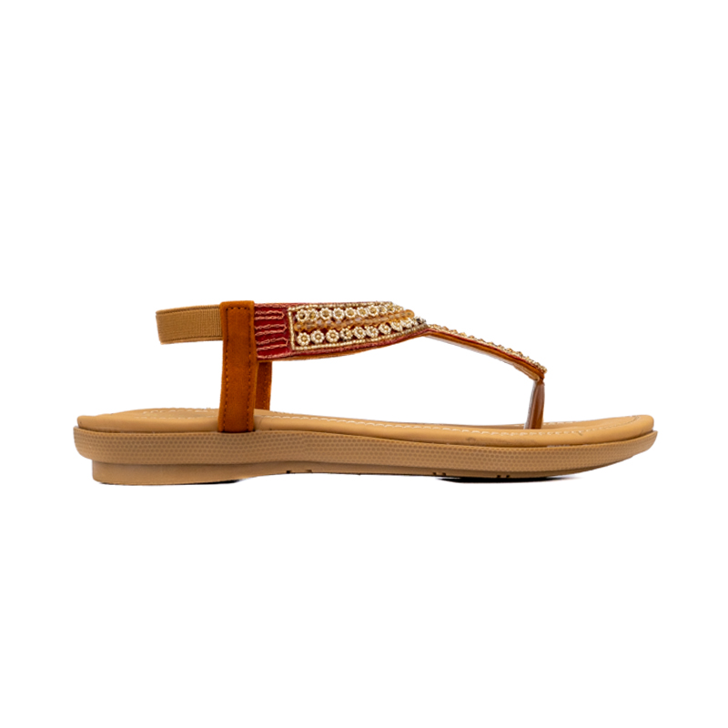 Picture of Ladies Open Flats - Sandal - Sanji
