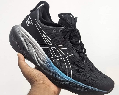 Picture of Asics gel nimbus 25 platinum running shoes