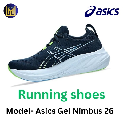 Picture of Asics gel nimbus 26 running shoes for marathon runners