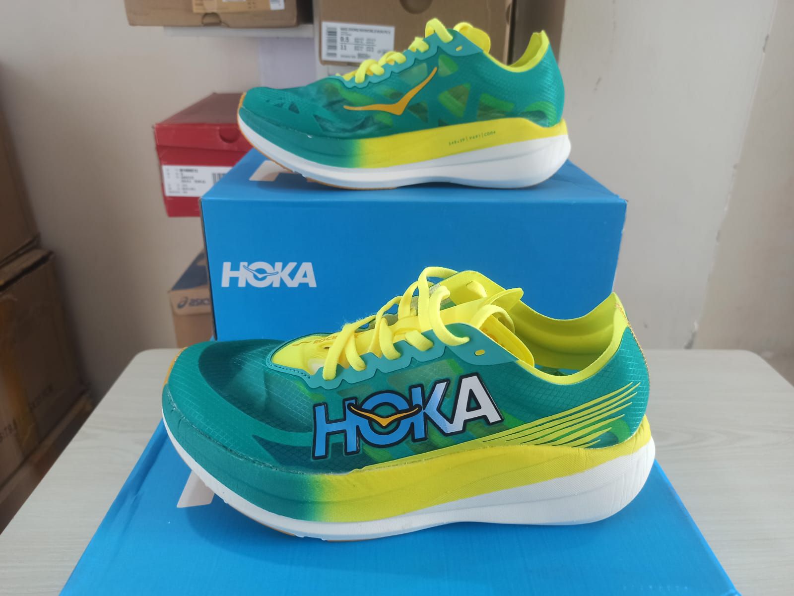 Picture of Hoka rocket x 2 running shoes for marathon runners