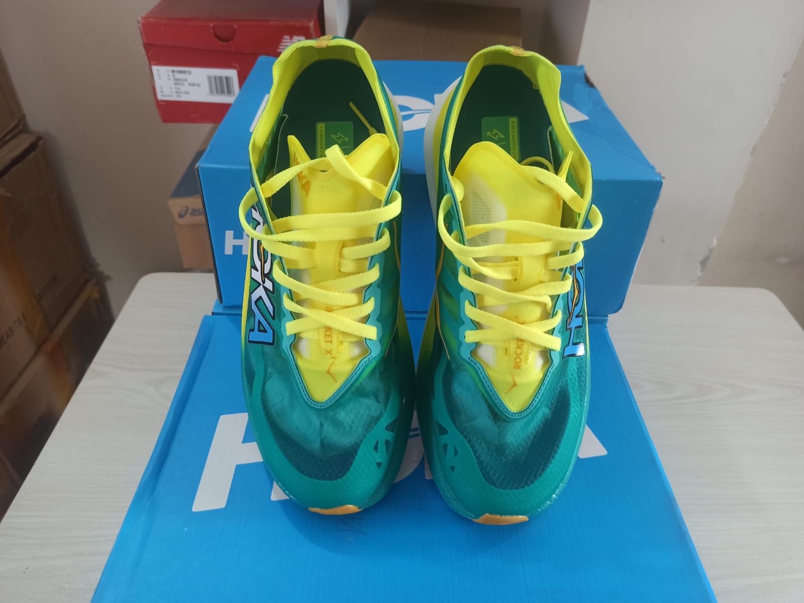 Picture of Hoka rocket x 2 running shoes for marathon runners