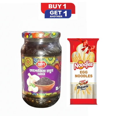 Picture of PRAN Blackcumin Garlic pickle 400 gm