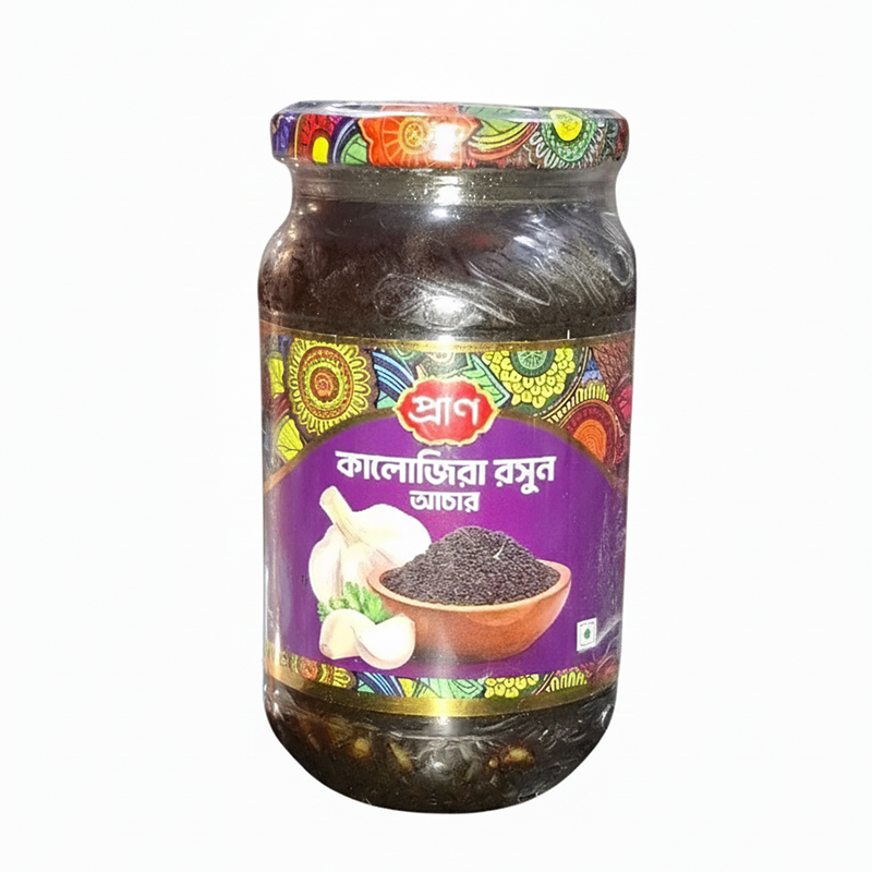 Picture of PRAN Blackcumin Garlic pickle 400 gm