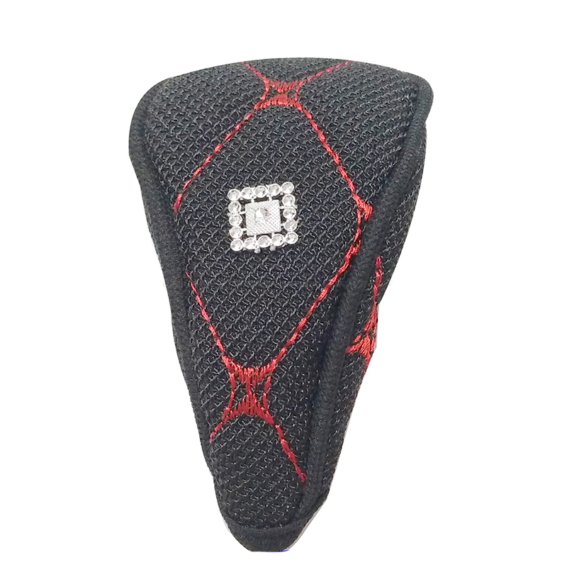 Picture of Cool Fabric Gear Knob Cover - Black Red Embroidery  - 152937